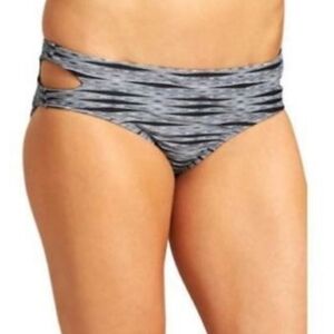 Athleta NWT Ariel cut out bikini bottom size medium.